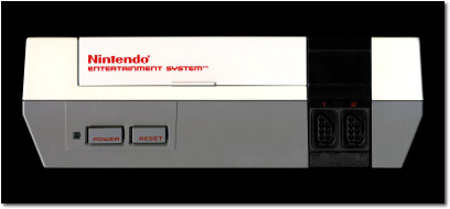 Nintendo Entertainment System Face Front Scan - 1985