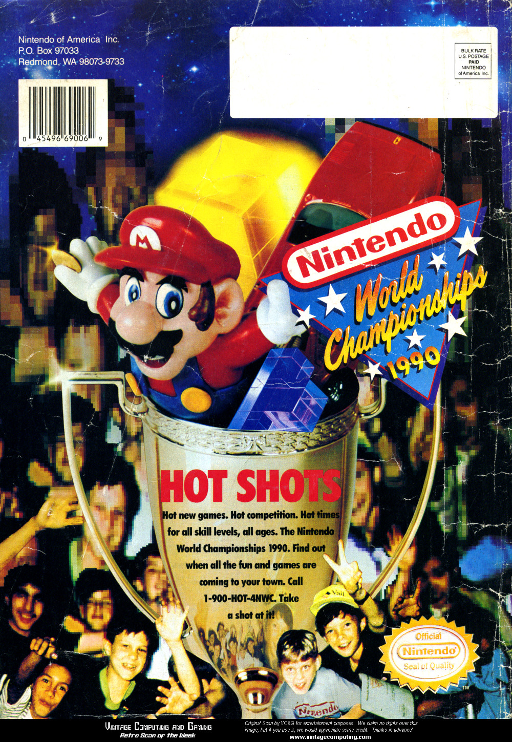 Vc G Retro Scan Of The Week Nintendo World Championships 1990 Vc G Retro Scan Of The Week Nintendo World Championships 1990