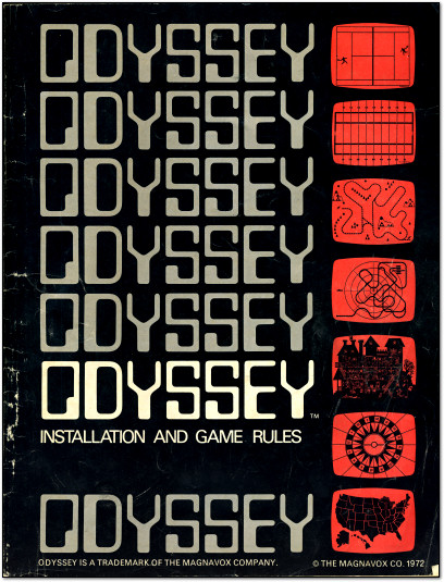 Magnavox Odyssey Manual Cover Scan - 1972