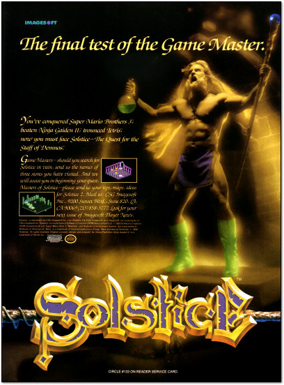 Solstice NES Ad - 1991