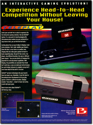 Baton Teleplay Modem Advertisement