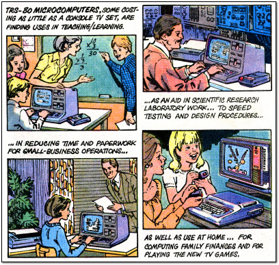 Radio Shack TRS-80 Science Fair Story of Electronics Comic Book - 1983/1984