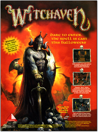 Witchaven PC Ad - 1995
