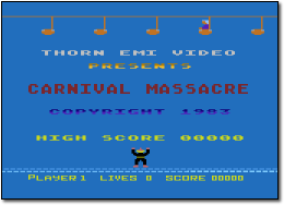 Carnival Massacre - Atari 800