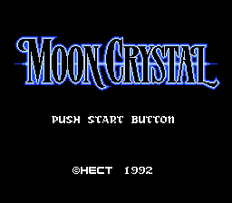 Moon Crystal Title Screen