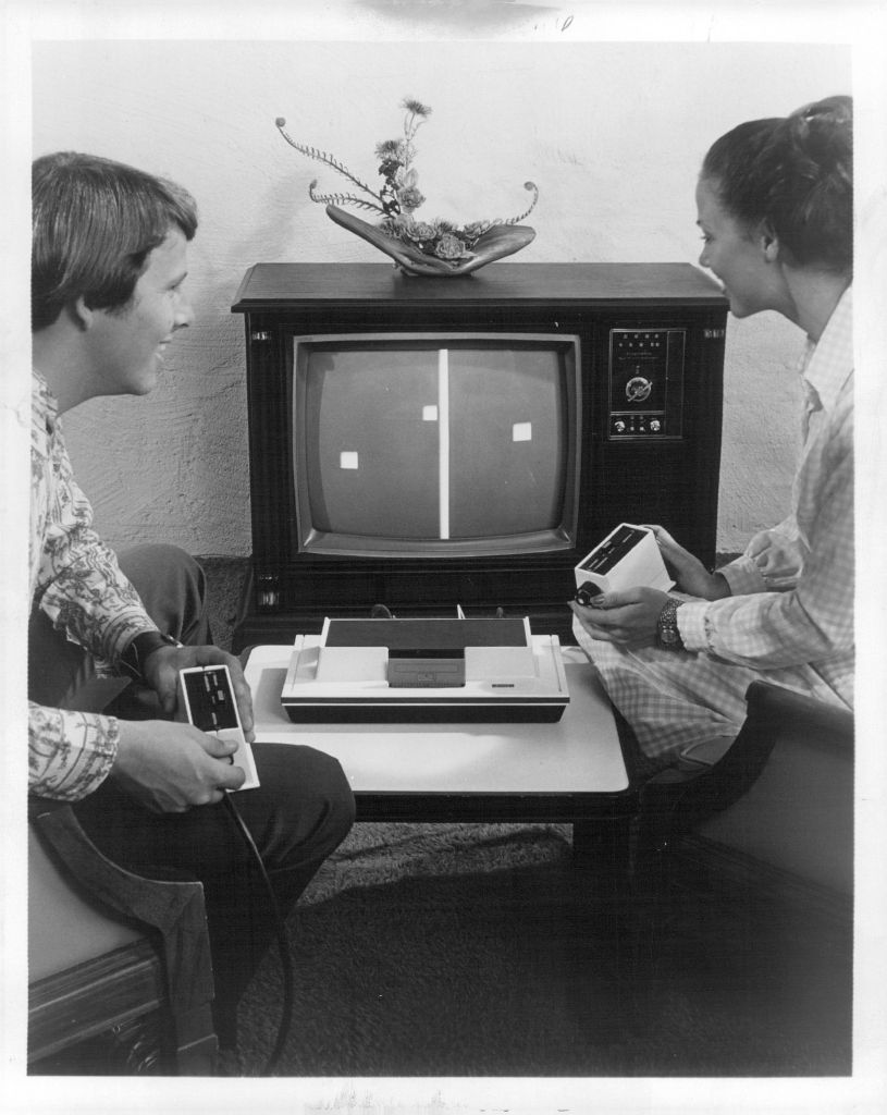 The Maganox Odyssey Console, promo photo from 1972